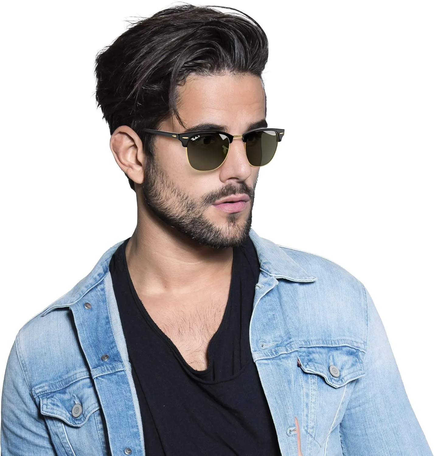 Ray-Ban RB3016 Clubmaster Square Sunglasses