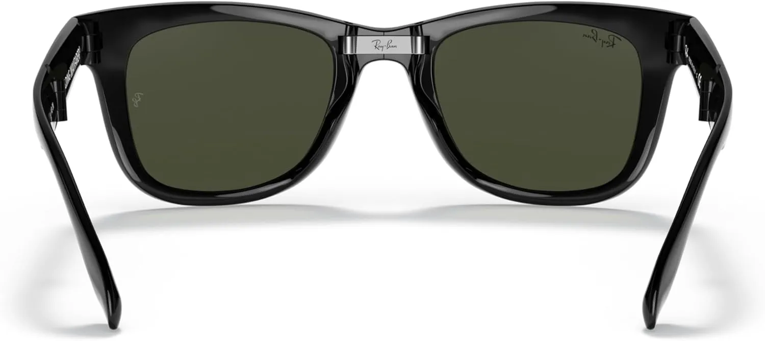 Ray-Ban RB4105 Folding Wayfarer Square Sunglasses