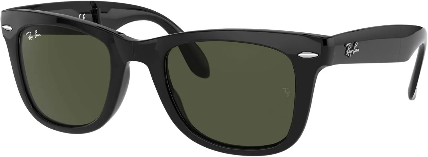 Ray-Ban RB4105 Folding Wayfarer Square Sunglasses