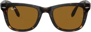 Ray-Ban RB4105 Folding Wayfarer Square Sunglasses
