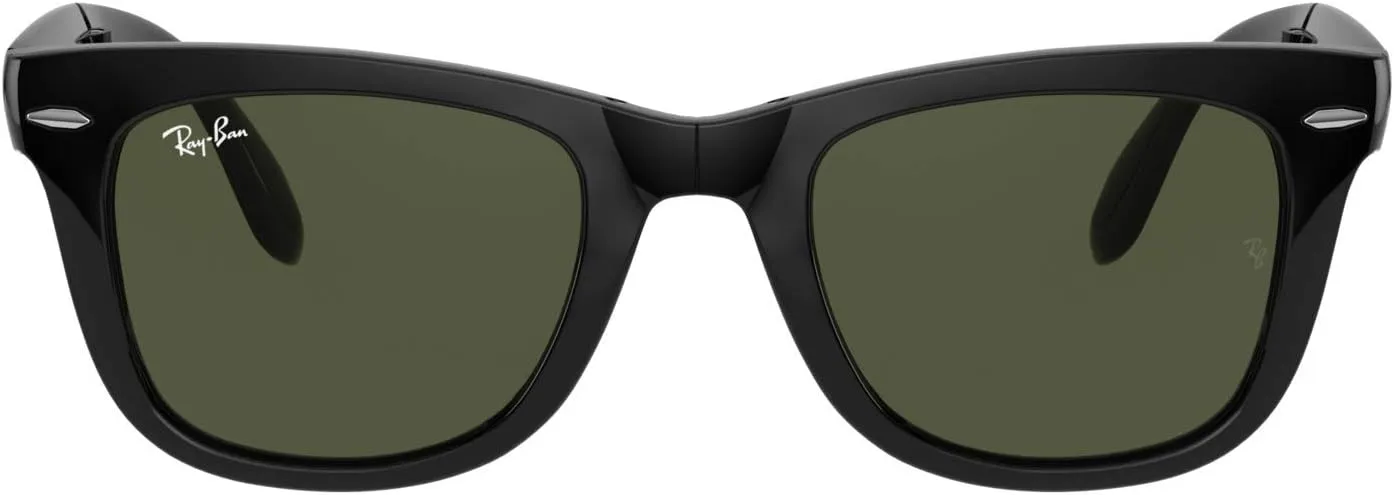 Ray-Ban RB4105 Folding Wayfarer Square Sunglasses