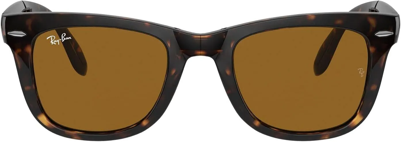 Ray-Ban RB4105 Folding Wayfarer Square Sunglasses
