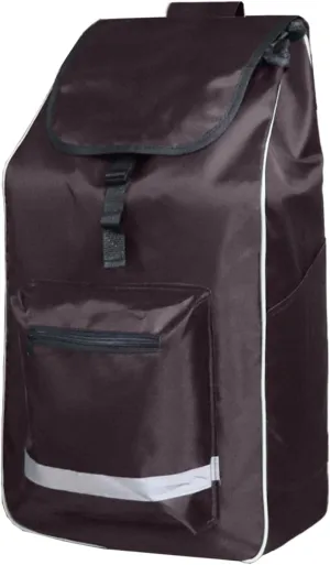 Replacement Bag for Shopping Cart - Waterproof Trolley Bags, 11.8inx7.5inx21.6in (Brown)