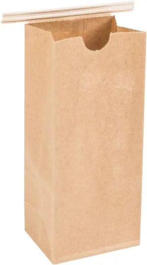 Resealable Kraft Tin Tie Poly-lined Bags Coffee Bags Reclosable Tin Tie Bags without window - 3 Lb - 50 Pack