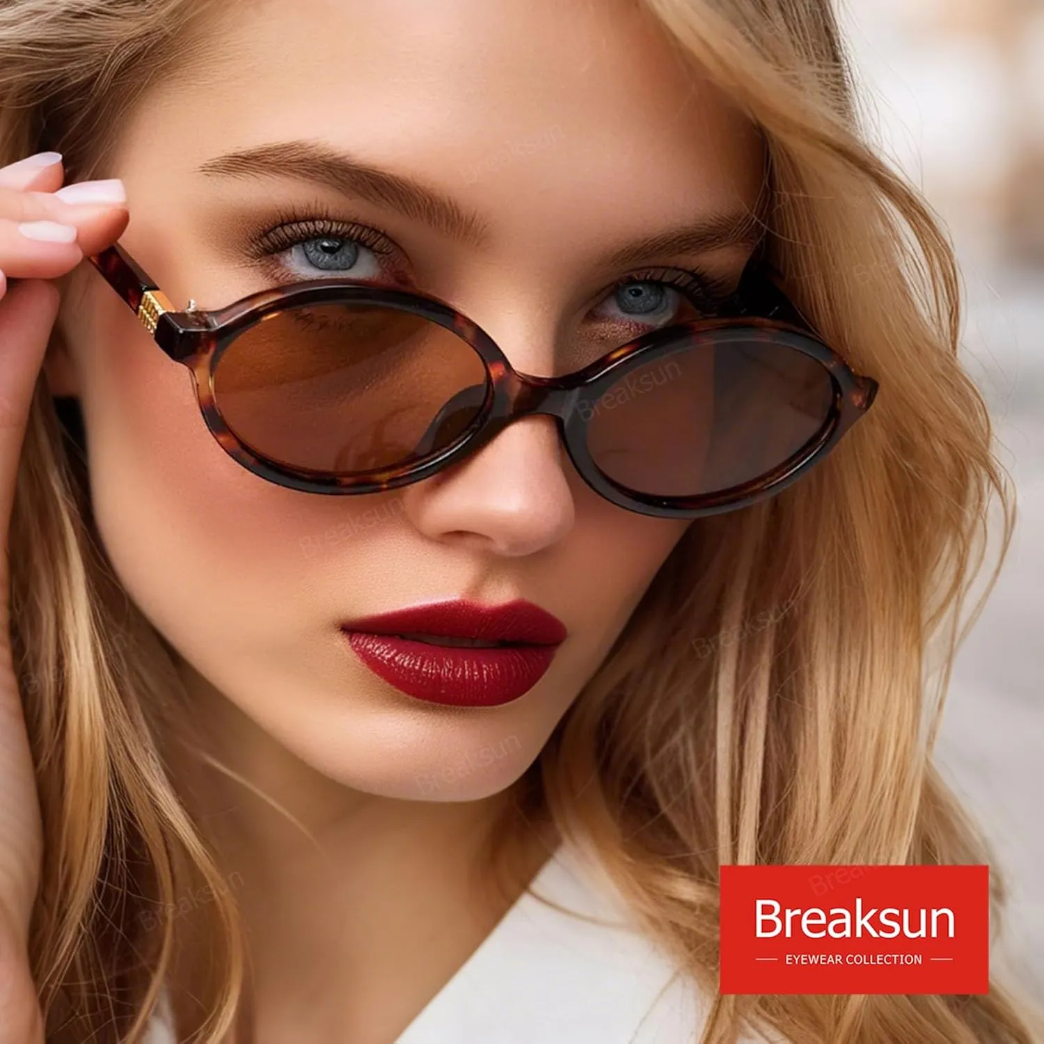 Retro Oval Sunglasses for Women Men Trendy Round Sunnies 90s Vintage Style