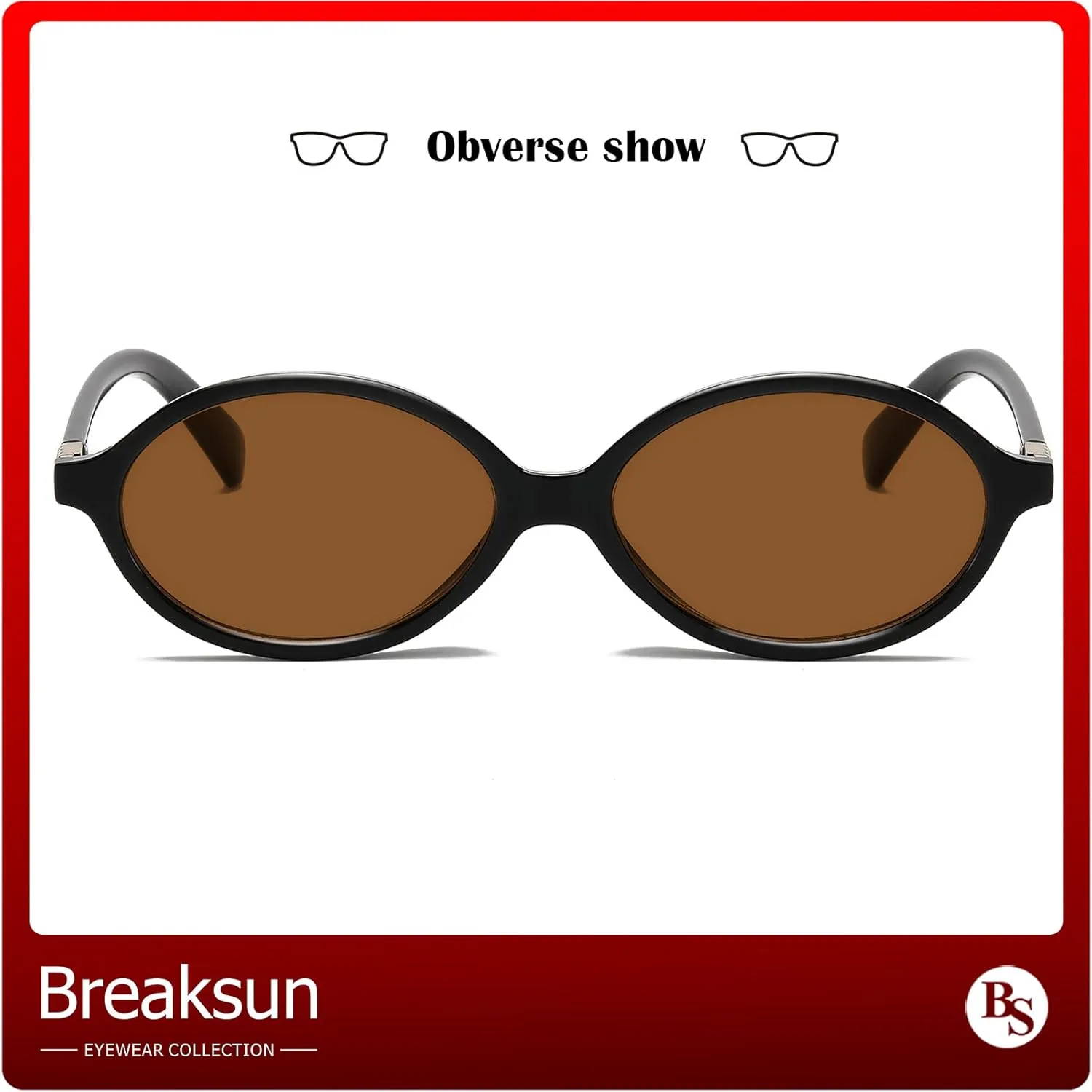Retro Oval Sunglasses for Women Men Trendy Round Sunnies 90s Vintage Style