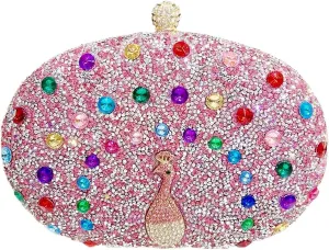 Rhinestone Evening Clutch Purses for Women Evening Weddings Purses Crystal Diamond Glitter Sparkly Handbag