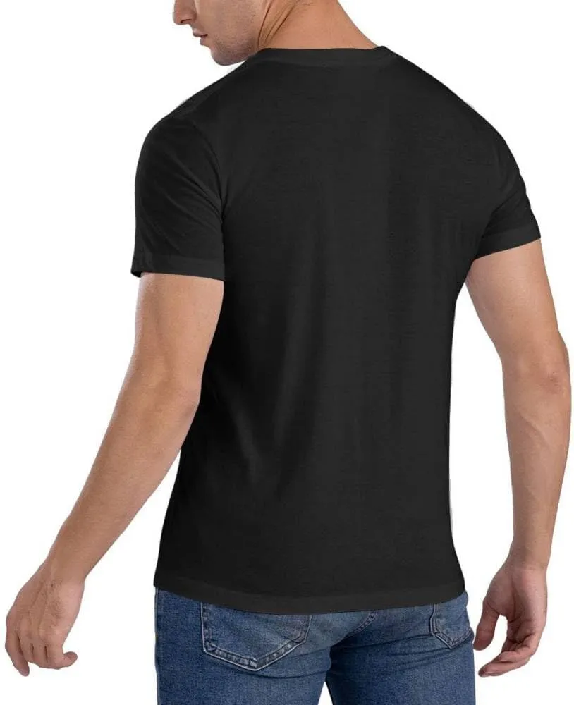 Rickenbacker RIC Logo Men's T-Shirt Casual Round Neck White