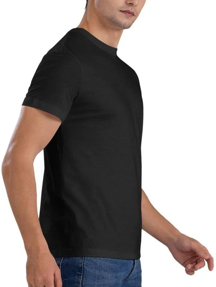 Rickenbacker RIC Logo Men's T-Shirt Casual Round Neck White