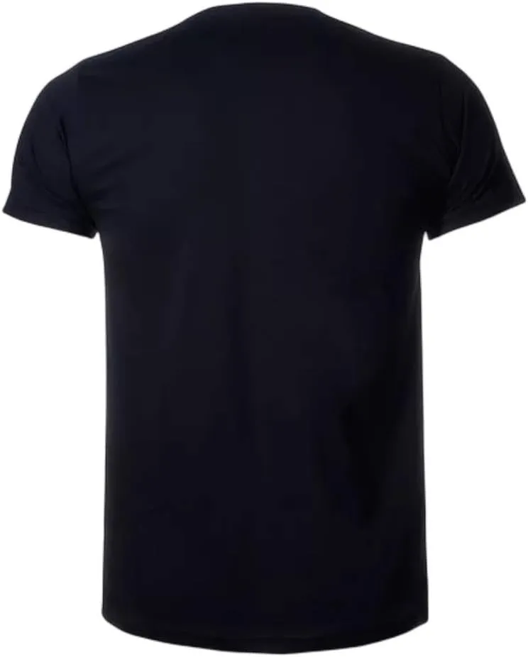 Rickenbacker RIC Logo Men's T-Shirt Casual Round Neck White