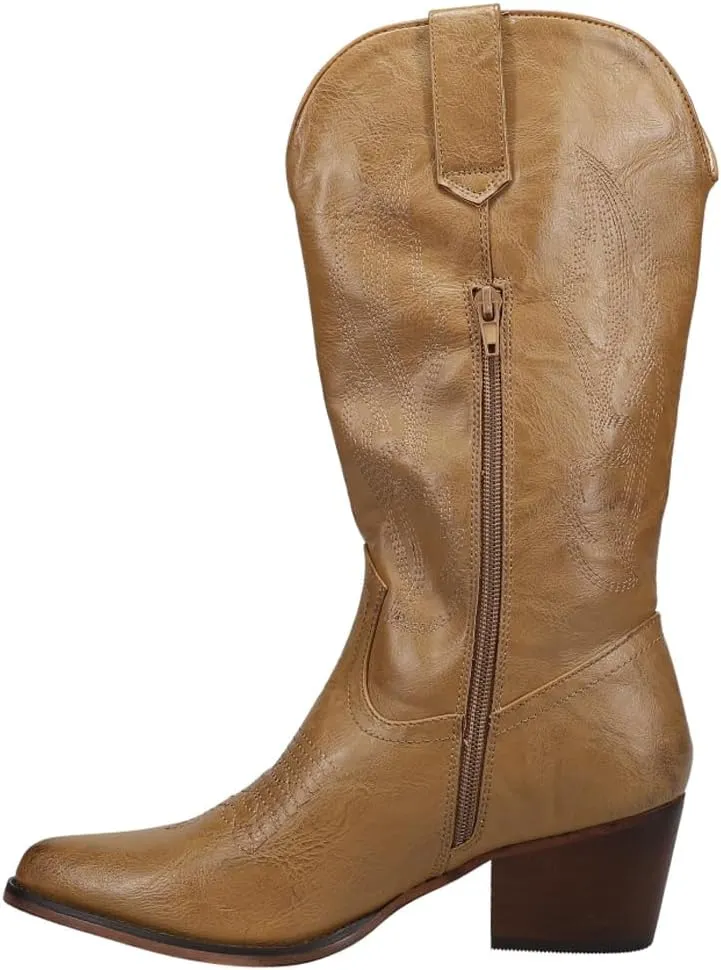ROPER Women's Nettie Round Toe Western Boot
