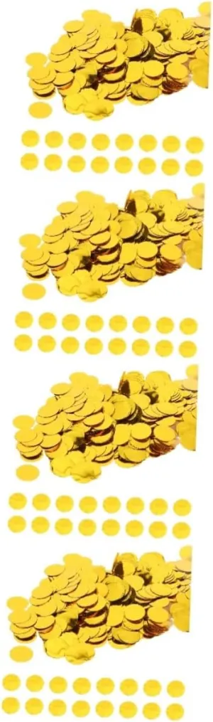 Round Confetti for Wedding Birthday Table Scatter Decorations for Invitations present Bags Festive Atmosphere