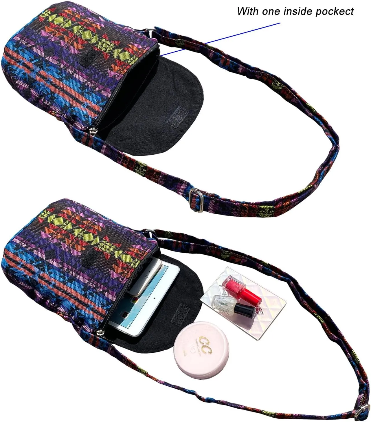 Satchel Saddle Pocket Swing pack Bag Collection Messenger Shoulder Bag Travel Purse Wallet