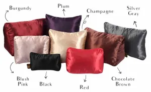 Satin Pillow Luxury Bag Shaper Compatible for the Designer Bag Speedy 25, 30, 35, and 40