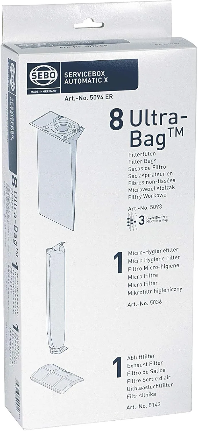 Sebo FBA_5094ER Service Box, White