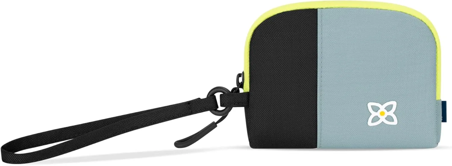 Sherpani Jolie, Lightweight Travel Pouch, Cosmetic Bag, Recycled Wristlet Bag, Toiletry Bag for Women, Travel Gift for Mothers Day 2025 (St. Lucia, Small)
