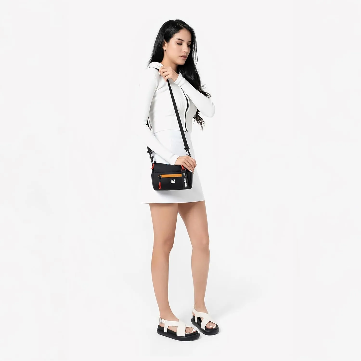 Sherpani Skye, Small Crossbody Purse, Nylon Crossbody Bag, Lightweight Cross Body, Purses for Women, RFID Protection