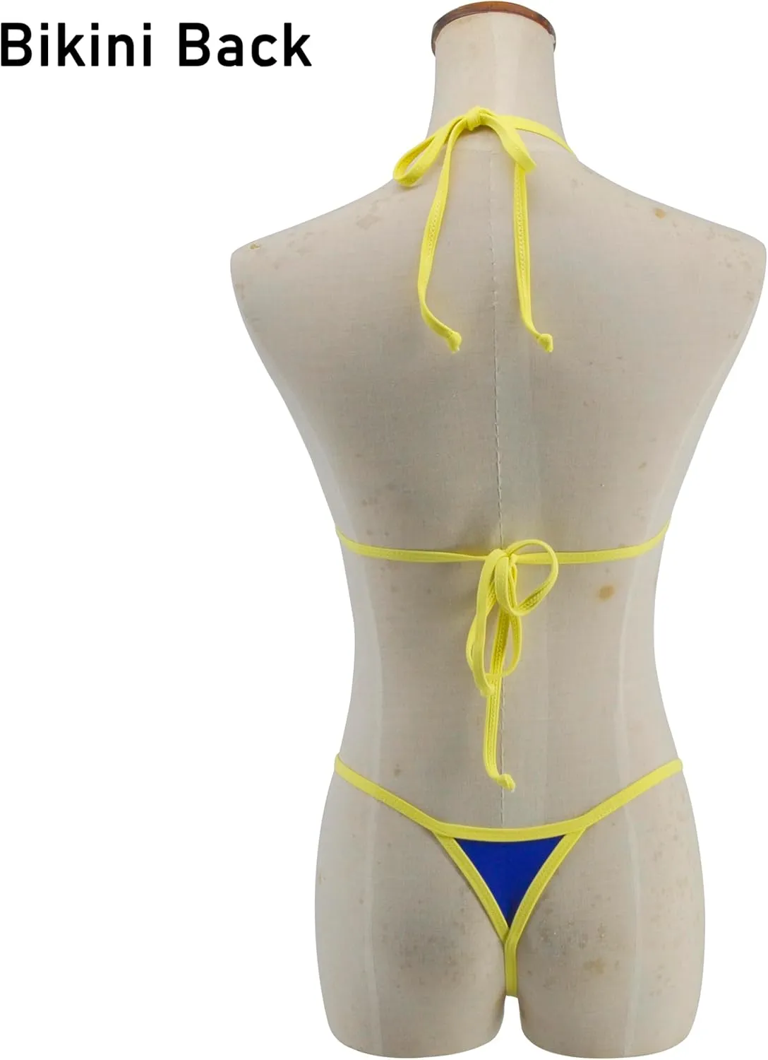 SHERRYLO Micro Bikini Extreme G String Thong Bikinis Sexy Mini Bathing Suit for Women Womens Swimsuits Microkini Swimsuit