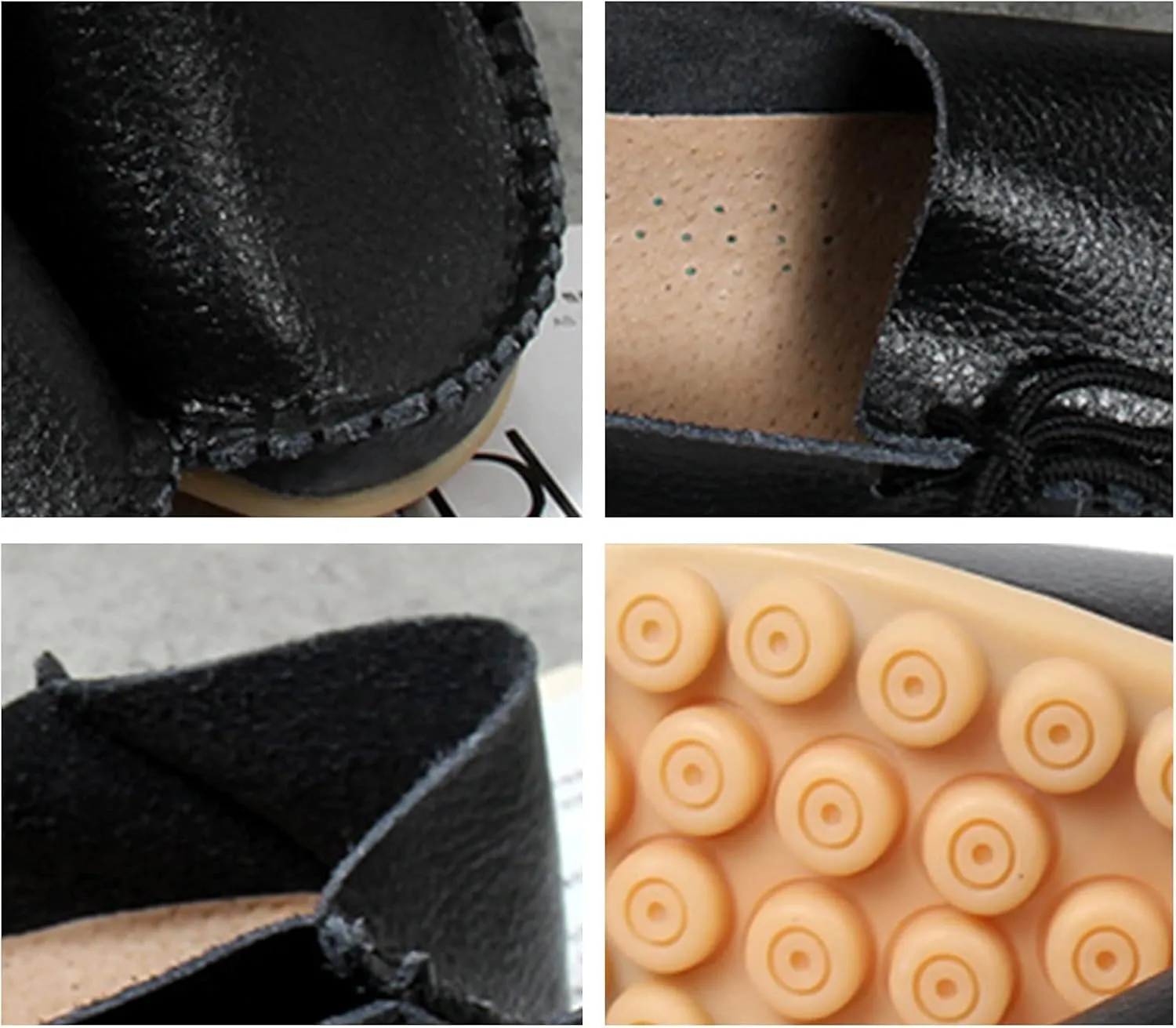 Shije Flats for Women Round Toe Shallow Flat Casual Loafers Single Shoes Comfortable Slip On Classic Dressy Casual Flats Shoes Women