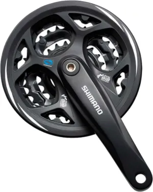 SHIMANO Altus M311 7/8-Speed 175mm 22/32/42t Square Crankset with