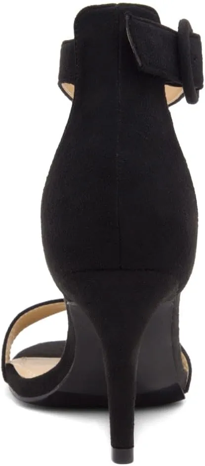 Shoe Land Women’s High Heel Sandals | Strappy Slingback Heels with Square Open Toe | Ankle Strap Dressy Stilettos for Wedding, Party & Evening Events 2025