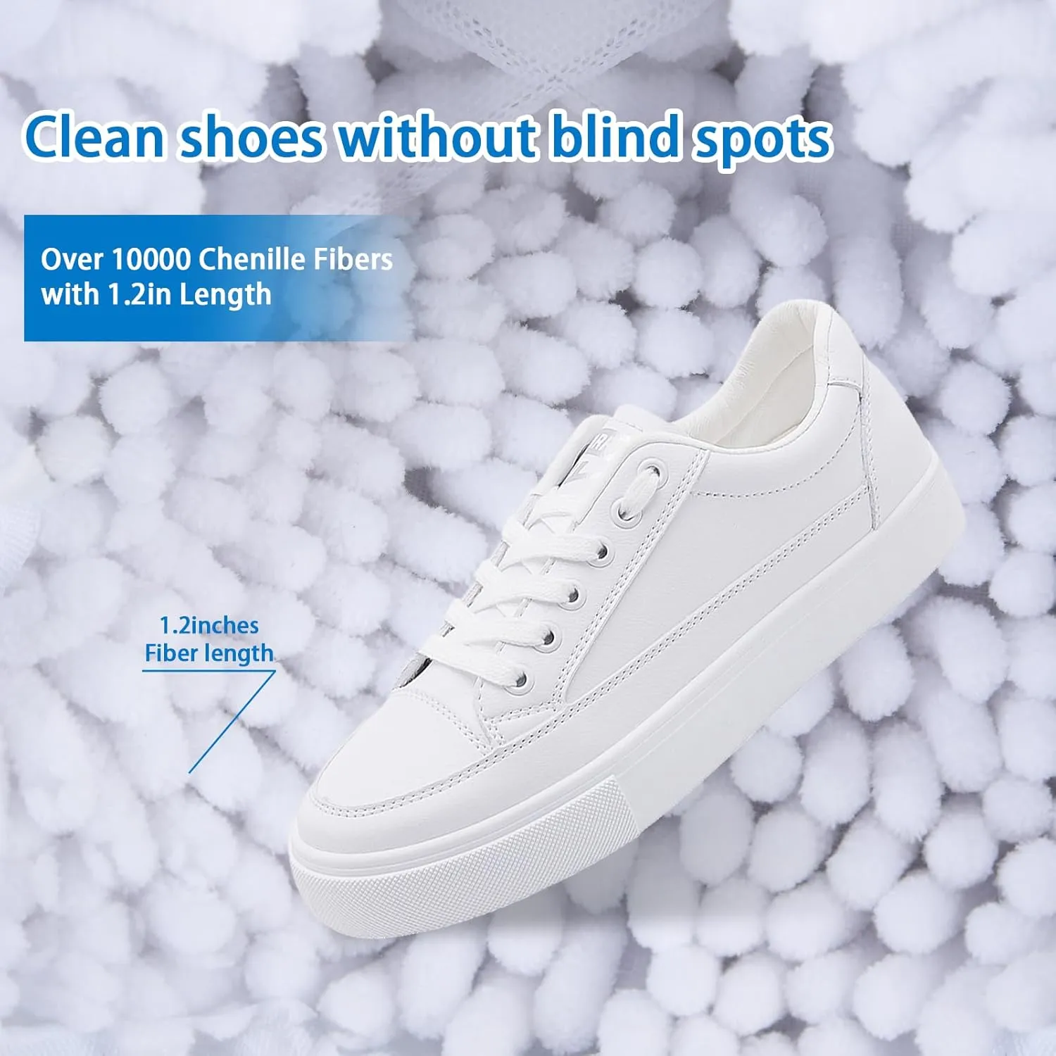 Shoe Washing Machine Bag, 2 PCS Shoes Cleaning Bag for Wash Machine,Upgarded Shoe Washing Pocket with Shoelace and Shoepad Pocket, Laundry Bags for 360° Cleaning