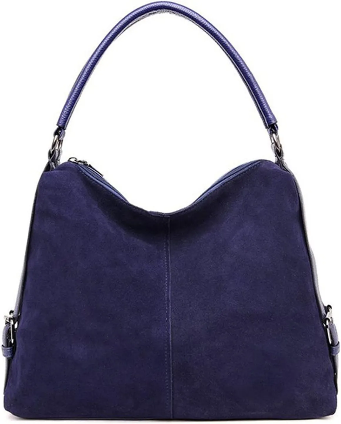 Shoulder bag Women Real Suede Leather Hobo Bag， Female Leisure Large Shoulder Bags， Shopping Casual Handbag