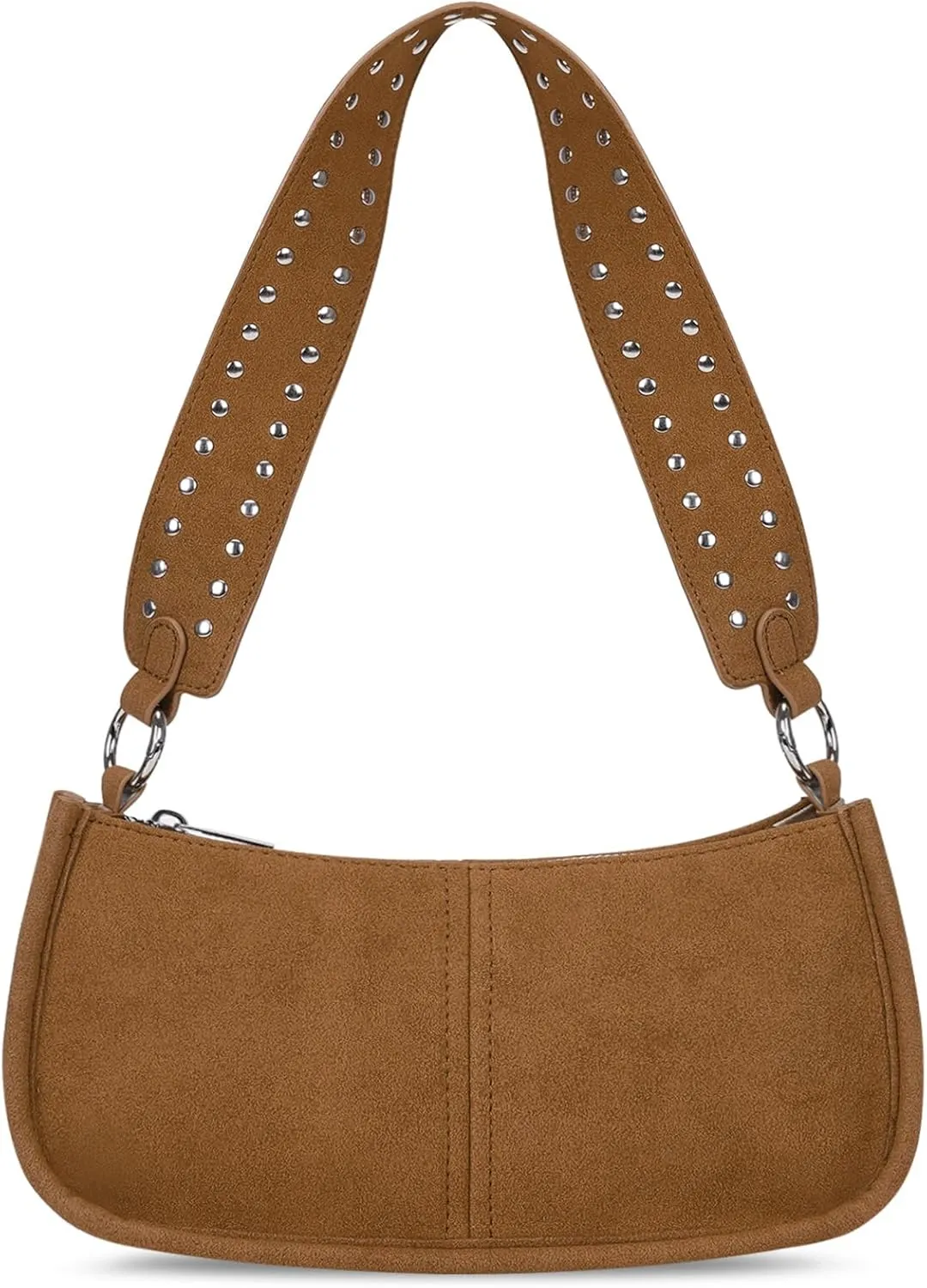 Shoulder Bags for Women Y2k Purse and Handbags Retro Studded Crossbody Bag Small Shoulder Purse Leather Hobo Handbag