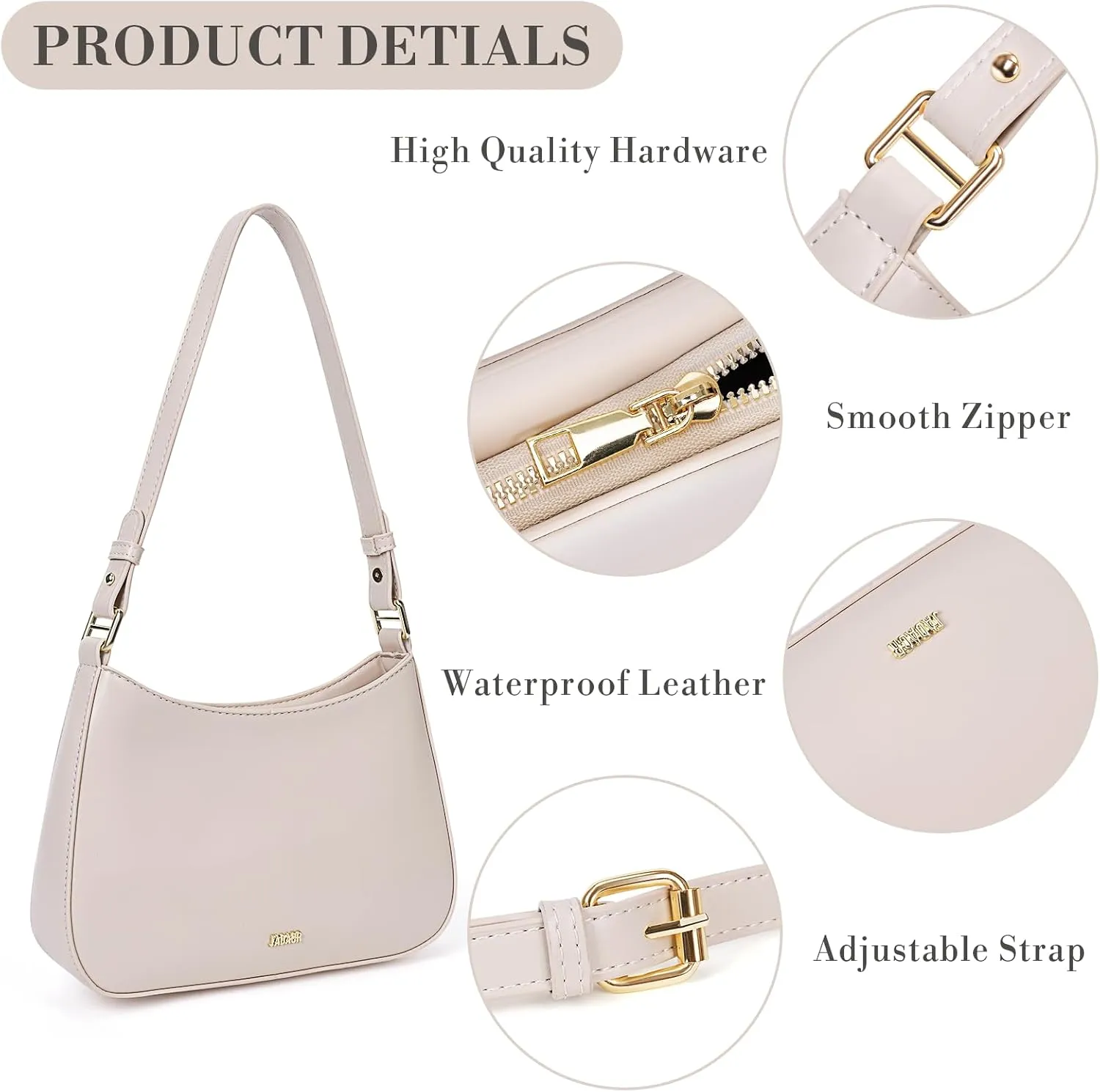 Shoulder Bags for Women Y2k Purses and Handbags Crossbody Bag Trendy Leather Shoulder Purse Small Hobo Tote Bag