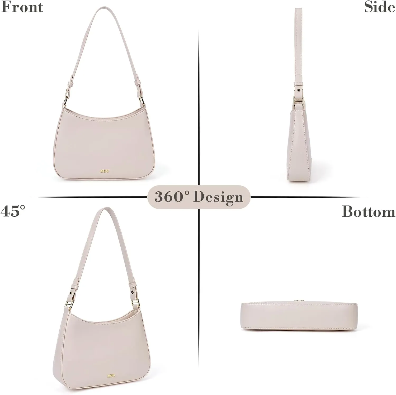 Shoulder Bags for Women Y2k Purses and Handbags Crossbody Bag Trendy Leather Shoulder Purse Small Hobo Tote Bag