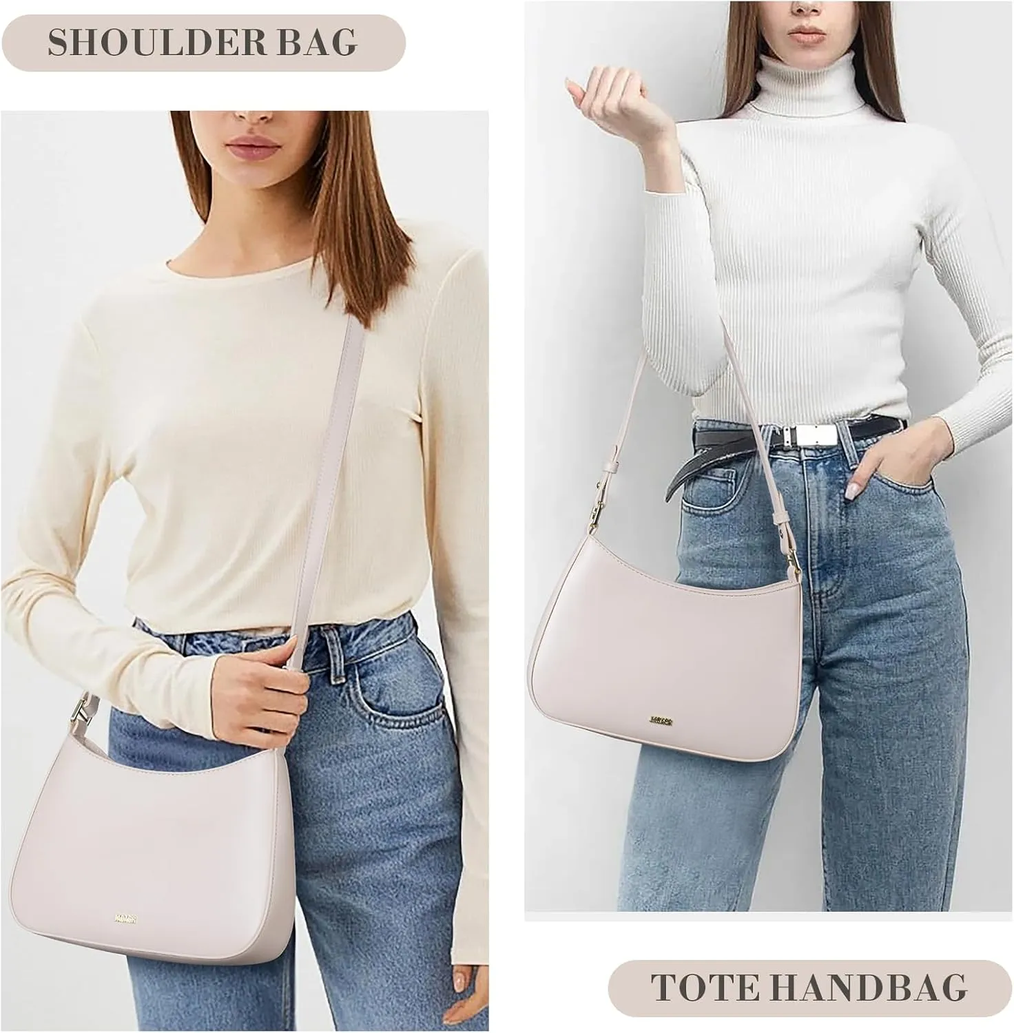 Shoulder Bags for Women Y2k Purses and Handbags Crossbody Bag Trendy Leather Shoulder Purse Small Hobo Tote Bag