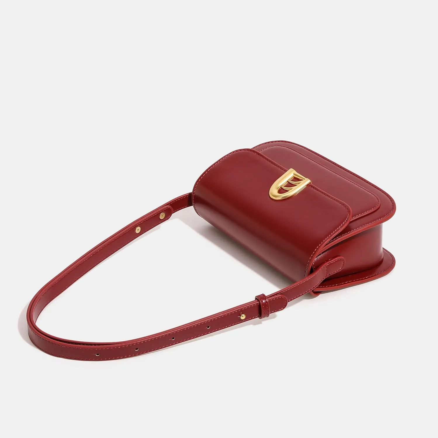 Small Shoulder Bag for Women, Adjustable Strap Leather Crossbody Purses - Clutch Tote Handbag Cute Hobo Bags Trendy Purse