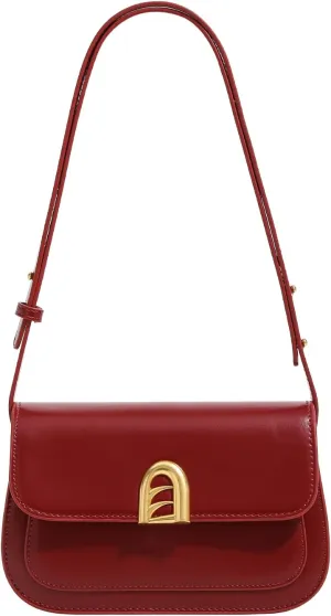 Small Shoulder Bag for Women, Adjustable Strap Leather Crossbody Purses - Clutch Tote Handbag Cute Hobo Bags Trendy Purse