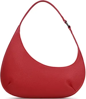 Small Shoulder Bag for Women - Lightweight Vegan Leather Evening Purse, Trendy Dressy Women's Going Out Handbags