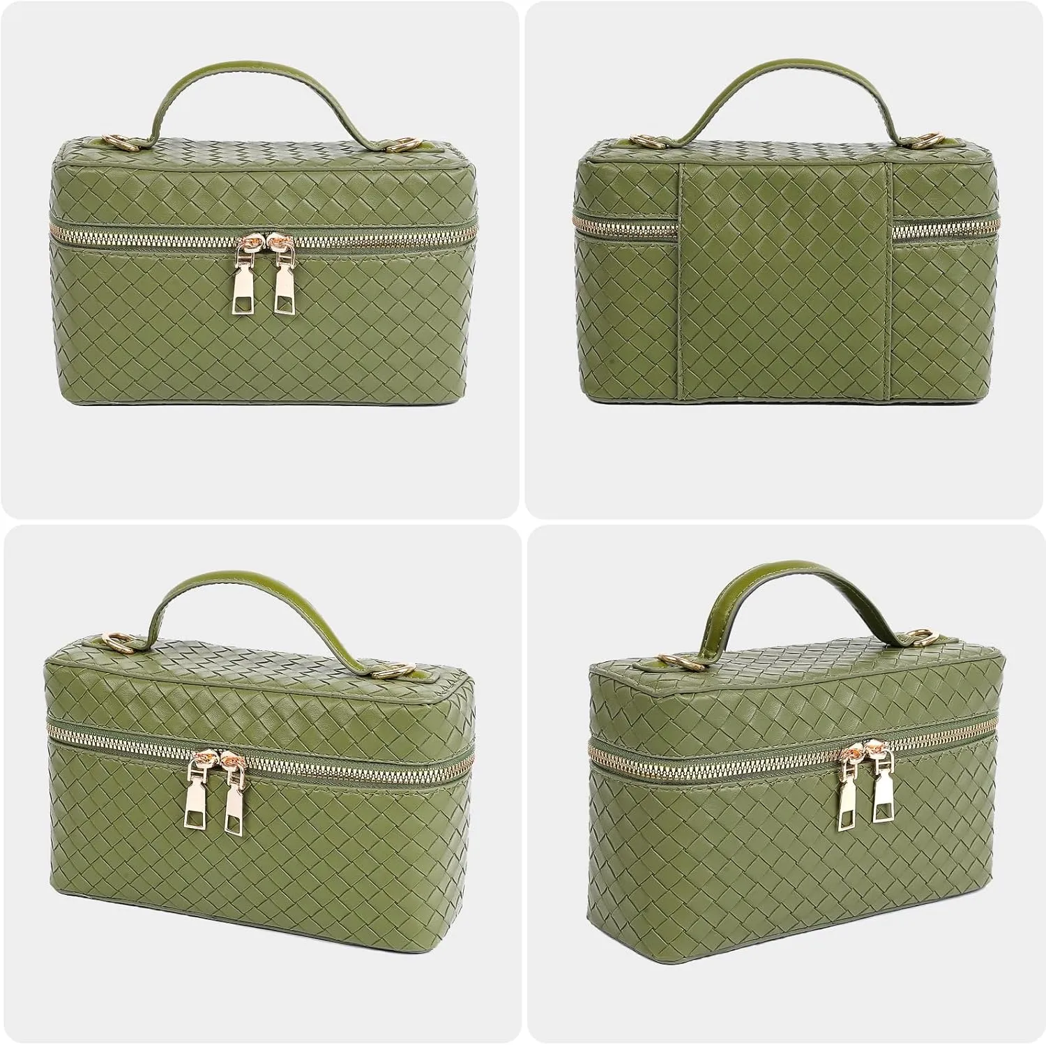 Small Shoulder Bags for Women Trendy L19 Square Box Satchel Bag Cute PU Leather Crossbody Purse with Adjustable Strap