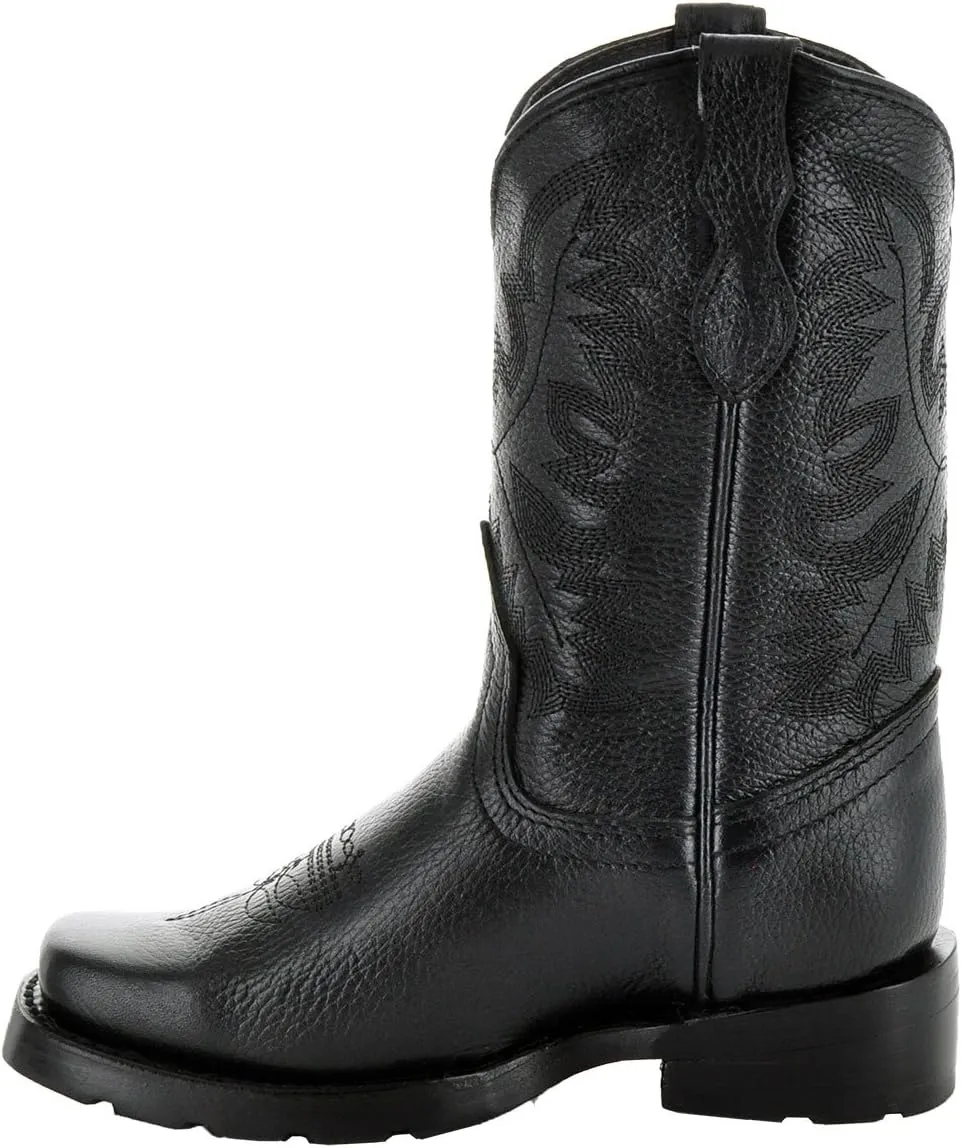 Soto Boots Broad Square Toe Kids Western Boots K3004