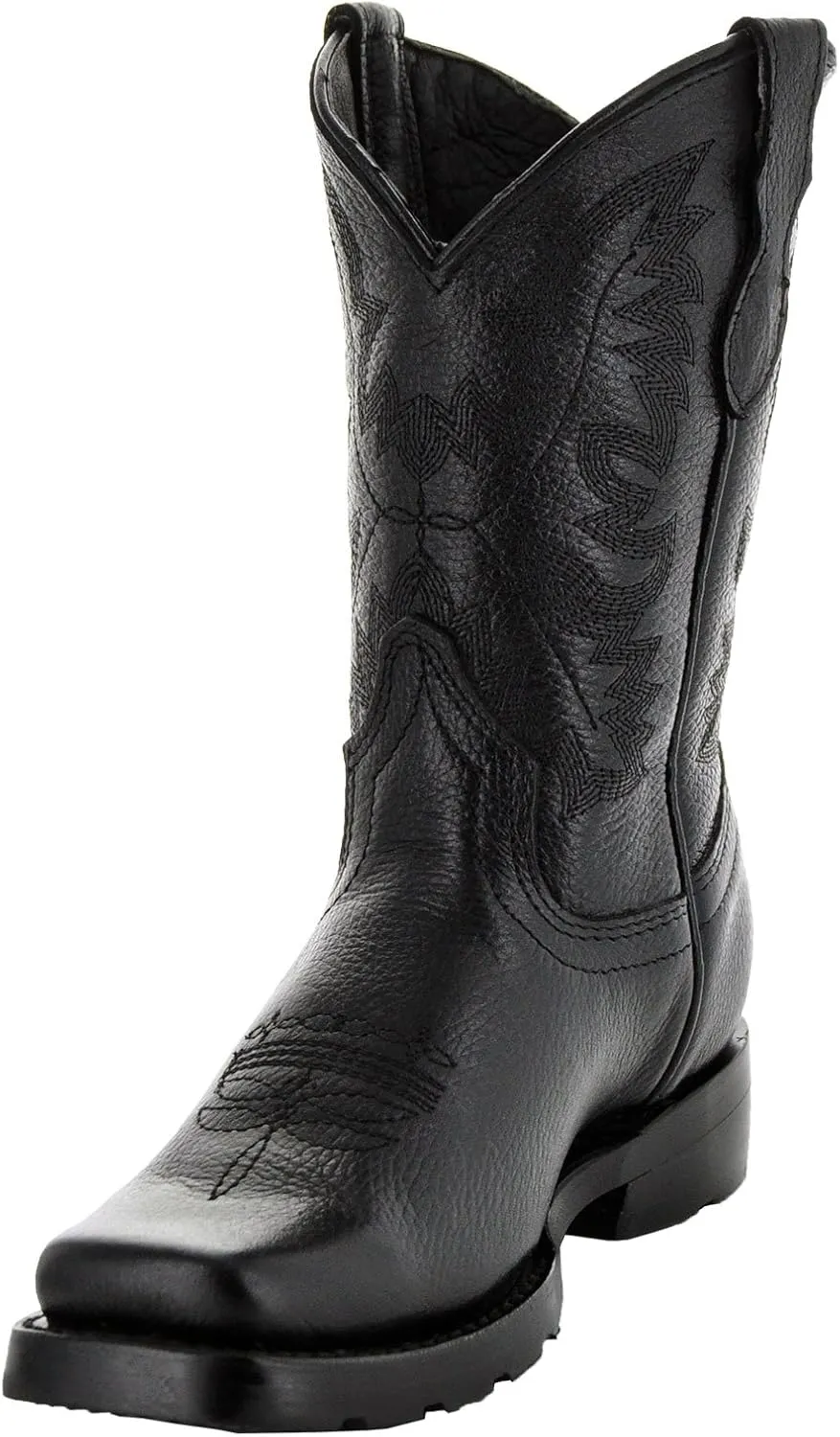 Soto Boots Broad Square Toe Kids Western Boots K3004