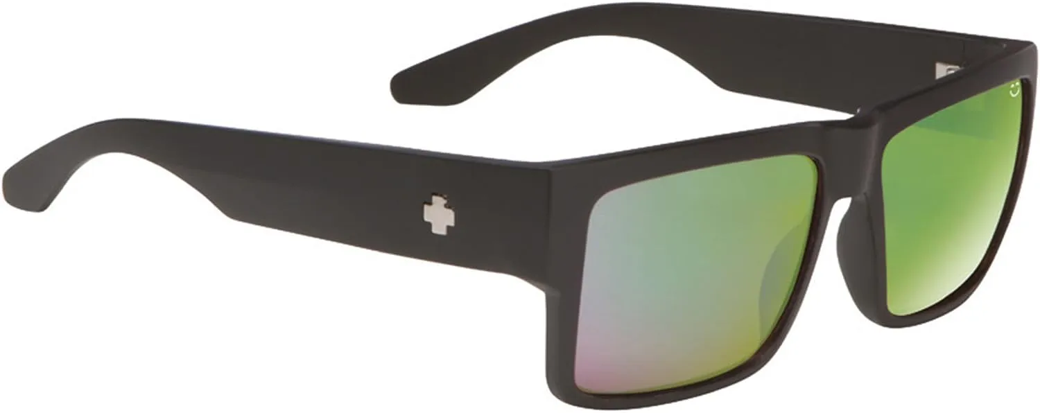 SPY Optic Cyrus, Square Sunglasses, Color and Contrast Enhancing Lenses