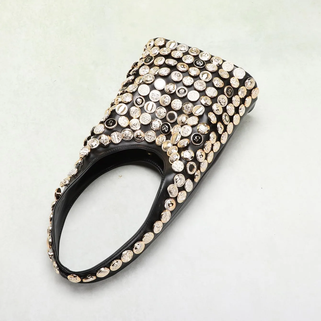 Studded Purse Cute Y2k Shoulder Bag Fall Vintage 2000s Trendy Purses for Women 2024 Streetwear 90s