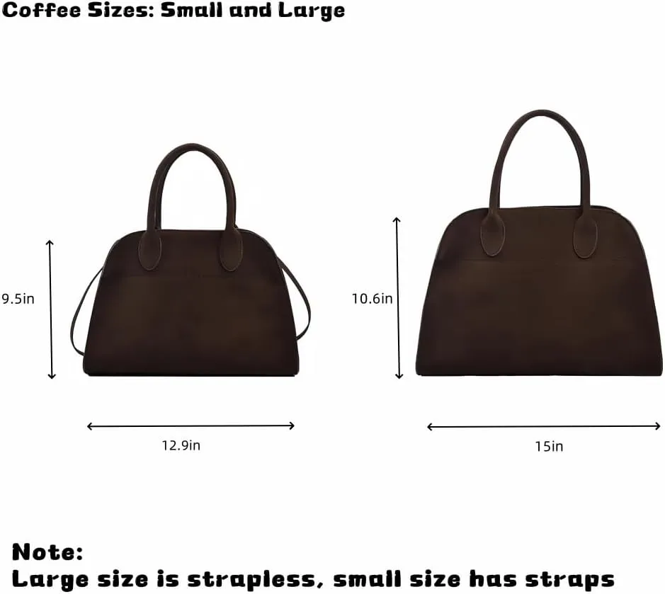 Suede & Faux Leather Tote Bags - Vintage Handbags for Women