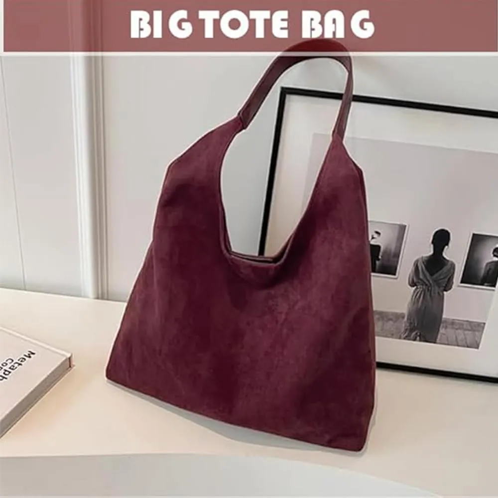 Suede Bag for Women Suede Hobo Bags Suedes Tote Bag Suedes Handbag Shoulder Bag