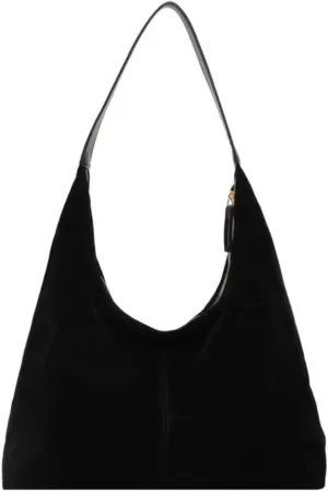 Suede Hobo Bags for Women - Retro Slouchy Office Shoulder Top-handle Tote Handbags