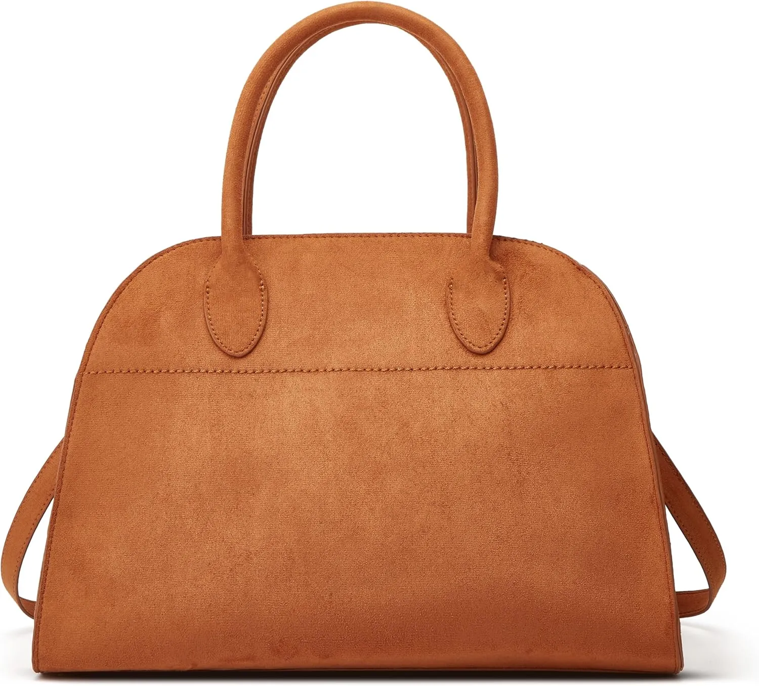 Suede Large Tote Bag for Women Leather Bag Retro Purses Crossbody Bag Trendy Handbag Work Bag 2024