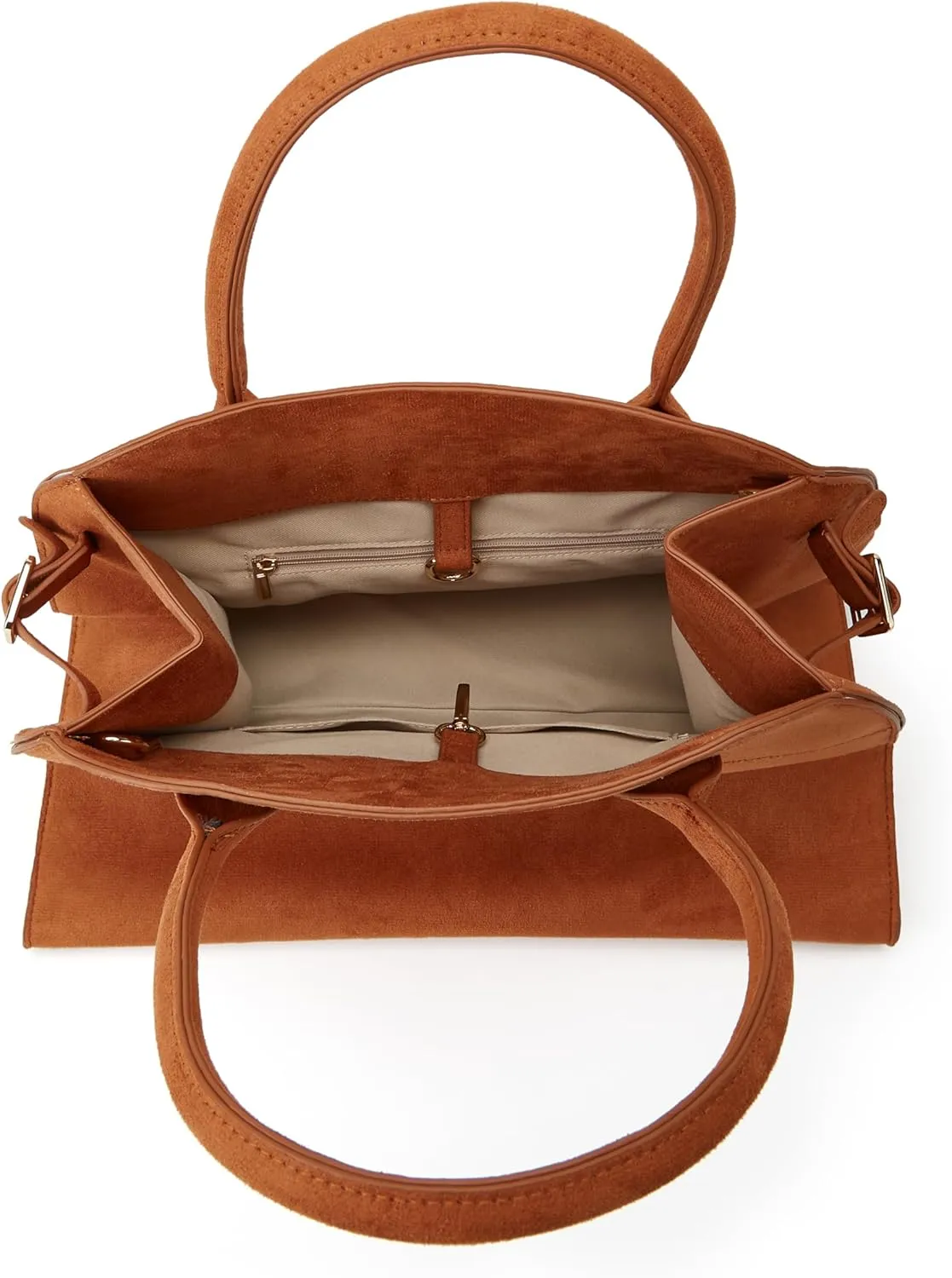 Suede Large Tote Bag for Women Leather Bag Retro Purses Crossbody Bag Trendy Handbag Work Bag 2024