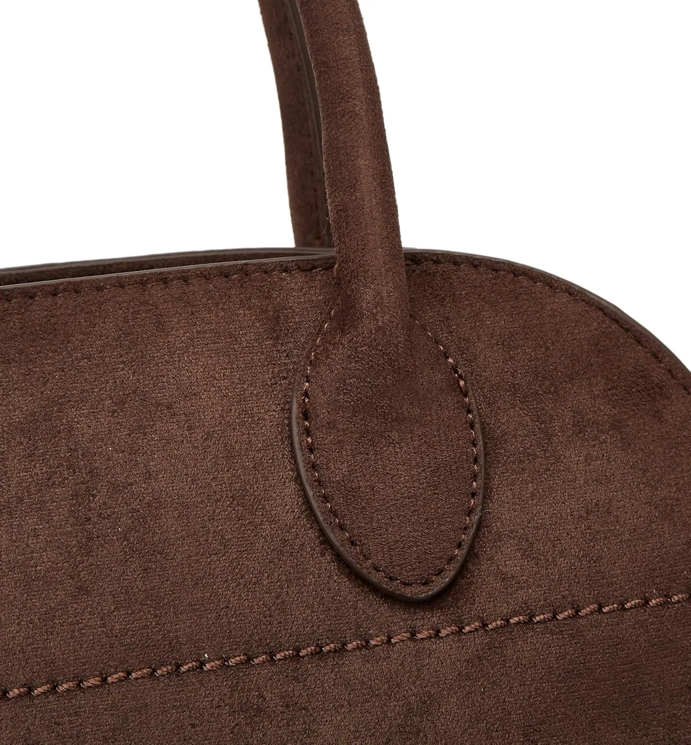 Suede Large Tote Bag for Women Leather Bag Retro Purses Crossbody Bag Trendy Handbag Work Bag 2024