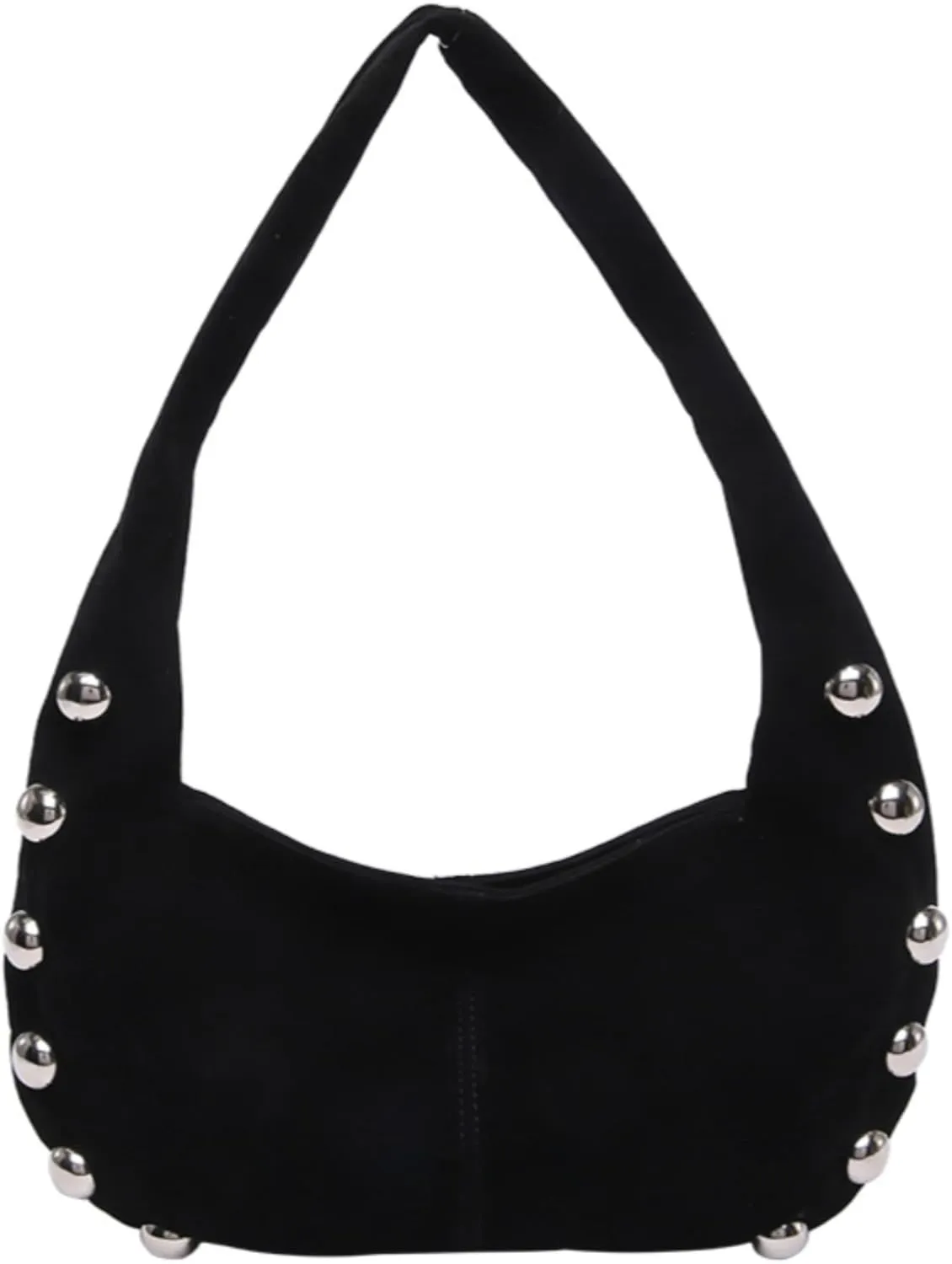 Suede Purses Studded Purse Cute Y2k Shoulder Bag Fall Vintage 2000s Streetwear 90s