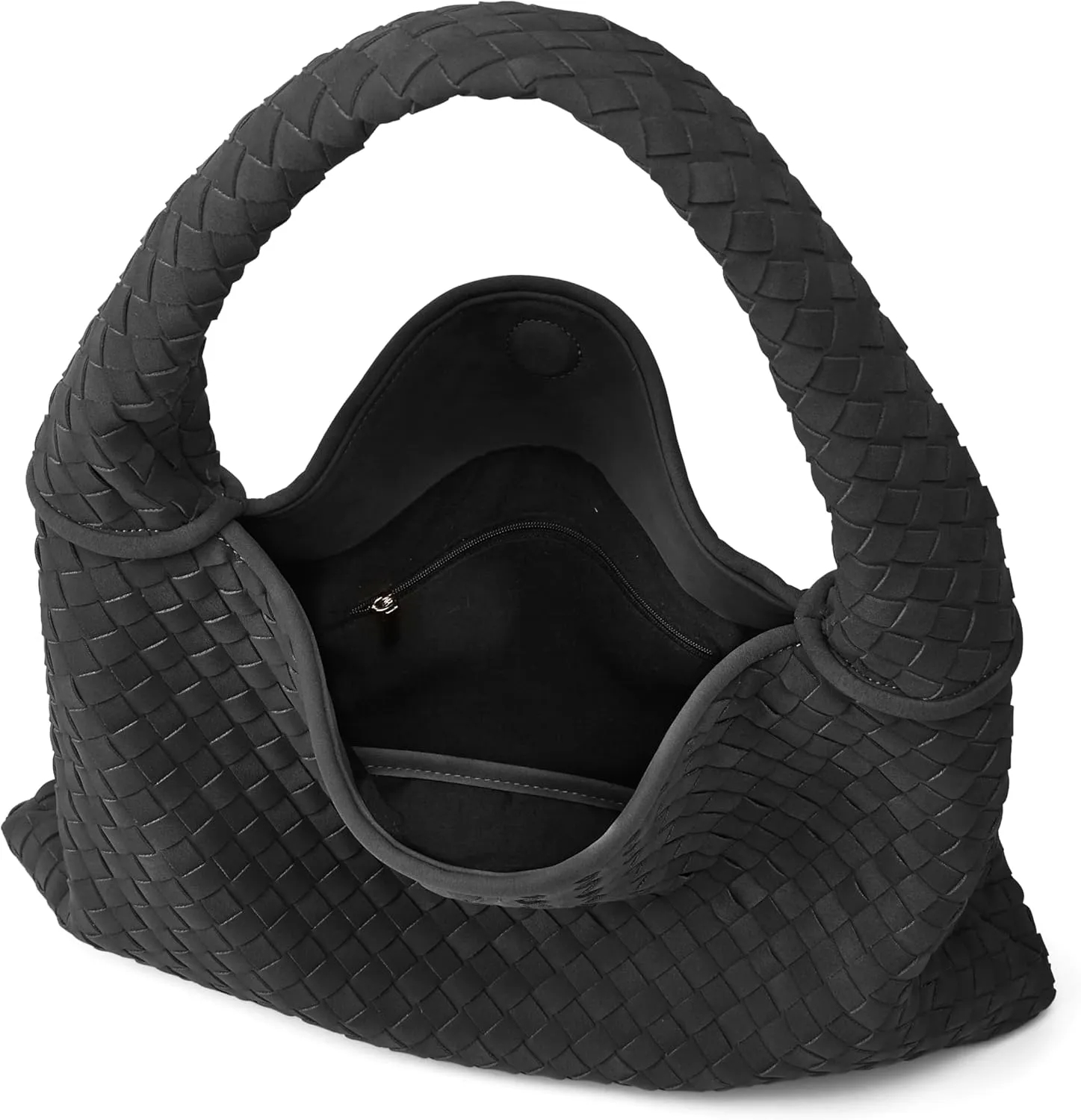 Suede Woven Hobo Bags Purses for Women Woven Leather Bag Vintage Tote Bag Retro Handbag Satchel 2025