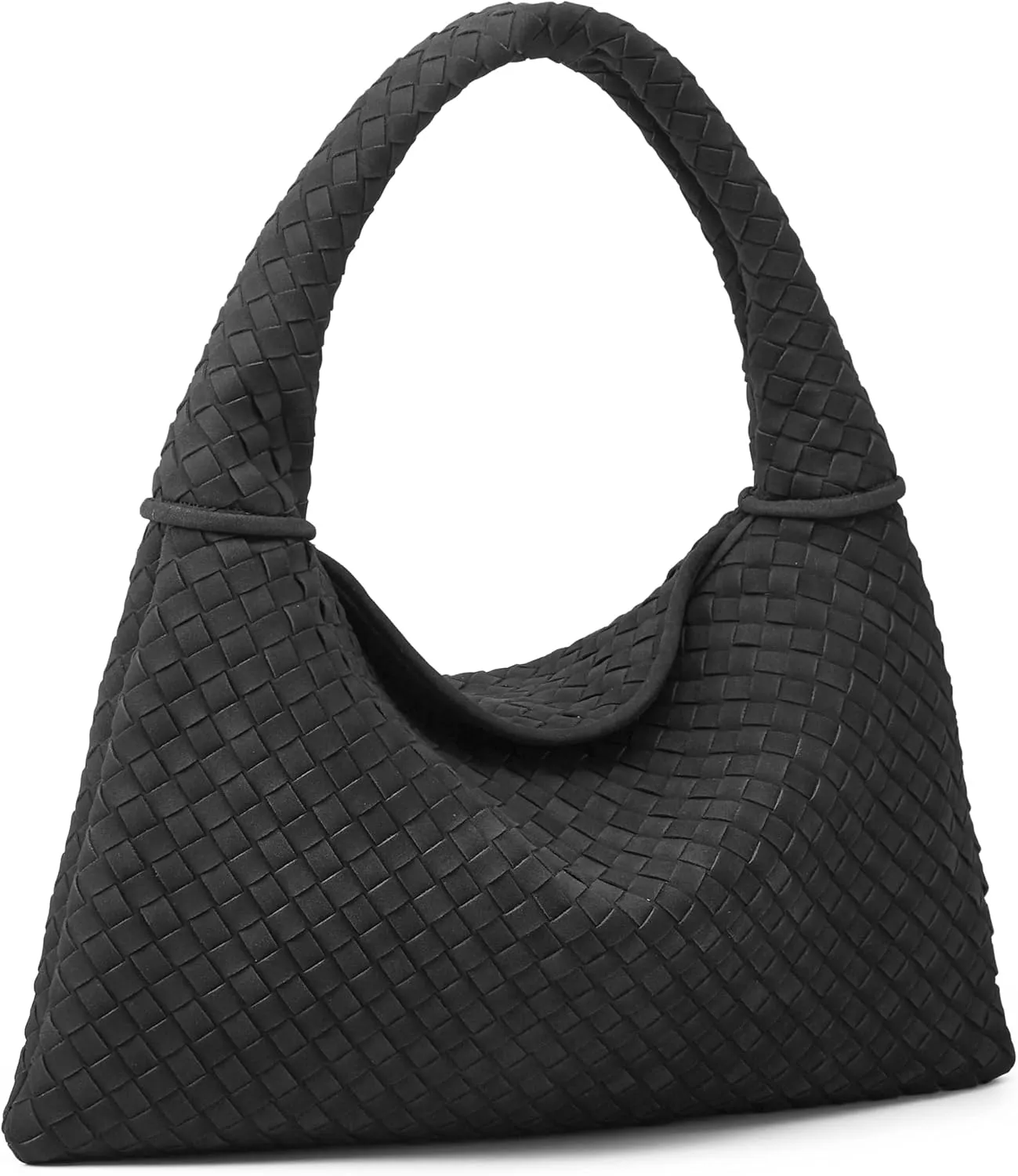Suede Woven Hobo Bags Purses for Women Woven Leather Bag Vintage Tote Bag Retro Handbag Satchel 2025