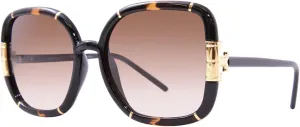 Sunglasses Tory Burch TY 9071 U 189613 Dark Tortoise/Black