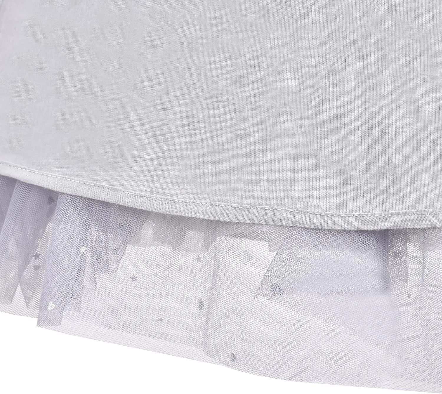 Sunny Fashion Girls Skirt Navy Blue Pearl Stars Sparkling Tutu Dancing Size 4-12